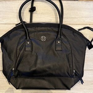 Lululemon Black Tote Bag